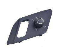 zyppk HeadLight Fog Lamp Knob,Fit For VW,Fit For Golf, GTI MK7 Polo 6c Chrome Auto Headlight Switch Automatic 5GG941431 headlight fog light controller switch(C)