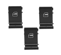 zyppk Headlight Fog Lamp Switch,Fit For VW,Fit For Jetta, MK5 Golf 5 6 Tiguan Passat B6 CC Car Power Window Button headlight fog light controller switch(3PCS)