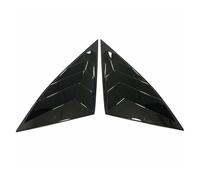 zyppk Rear Shutter Cover Trim,Fit For Hyundai, Tucson NX4 2021-2023 Window Vent Louver Rear Window Shade Trim(Gloss black)