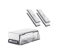 ZYQRXJ For Xiaomi, for Roborock, S7 dust box Accessories T7S PLUS collection bin Washable Filter robot Vacuum Cleaner Replaceable spare parts Vacuum Dustbin Box(5 pcs)
