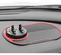 ZYQUCP Car Anti-skid Pad Mobile Phone Holder for Ferrari F8 Tributo PHEV,PVC Dashboard Windshield Secure Grip Flexible Adjustable Durable Hands-Free Driving,C