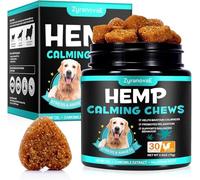 ZyranovaE Calming Chews for Dog(Chicken 30PCS),100% Natural Ingredients Dogs Calming Treats,Helps Dog Anxiety & Stress Relief, Separation and Barking,for All Breeds & Sizes 2.6oz(75g)