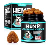 ZyranovaE Calming Chews for Dogs(Peking Duck 30PCS),100% Natural Ingredients Dogs Calming Treats,Helps Dog Anxiety & Stress Relief, Separation and Barking,for All Breeds & Sizes 2.6oz(75g)