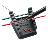ZYRELYNX Upgraded Silicone Soldering Station, Helping Hands Soldering, Solder Station with 6 Slots - Third Hand Soldering Iron Stand Holder for 32AWG to 12AWG Wires(Only Stand), Dark Gray, 1 Pcs