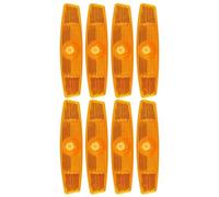 zyrqon 10/20 PCS Bike Spoke Reflectors, MTB Wheel Rim Safety Reflector for Bicycle Motorcycle, Yellow Night Visibility