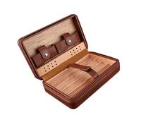 ZYSKABQ Cigar Boxs, Humidors, Travel Cigar Humidor Case with Humidifier Portable Cigar Humidor for 4-6 Cigars Cigar Box Men/4Cigars/a (6 Cigars-a Octopus feet