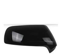 ZYSM Car Rearview Mirror Housing For Citroen C3 C4 For Picasso 2008-2017 Side Mirror Cover Wing Cap Exterior Case Trim Exterior Mirror Cap(Black,Right)