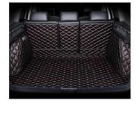 ZYSM Car Trunk Mats For LYNK&CO 01 2021-2023 No Net Boot Mat Waterproof Floor Protector Pad Interior Liner Pads Parts Boot Floor Mat(Black Red,X-2)