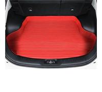 ZYSM Car Trunk Mats For MG ZS EZS HS EHS Boot Mat Full Coverage Waterproof Trunk Pad Anti-Slip Cargo Tray Protector Liners Boot Floor Mat(RED,X-4)