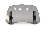 ZYSM Motorcycle Adjustable Front Windscreen Windshield Extension For Suzuki V-Strom GSF600 Skywave DR-Z400 GS 500 SV 650 DL650A Front Wind Deflector Guard(Smoke,Type 2)