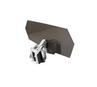 ZYSM Motorcycle Risen Clip On Windscreen Windshield Extension Spoiler Air Deflectors For MT07 MT09 MT10 R1 R3 FZ6 Front Wind Deflector Guard(Smoke,Type 1)