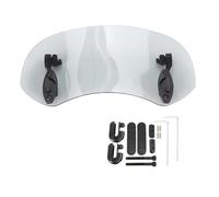 ZYSM Motorcycle Windshield Windscreen Extension Deflectors For For Forza 125 For CBF600S For CB500X SH300-I ST 1100 Front Wind Deflector Guard(Type 9)