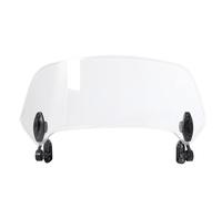 ZYSM Motorcycle Windshield Windscreen Extension Deflectors For For Forza 125 For CBF600S For CB500X SH300-I ST 1100 Front Wind Deflector Guard(Type 4)