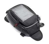 ZYSM Saddlebags Motorcycle Luggage Bag for YZF R1 R6 R7 R9 R1M R1S YZFR1/M/S 2021 YZFR6 60th Fuel Tank Mobile Phone Navigation Pack Luggage Bags(Black 1)