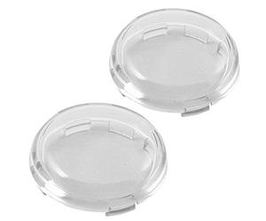 ZYTC Clear Turn Signal Lens Covers Lenses for Harley-Davidson Pack of 2