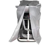 ZythrXLate Exercise Machine Cover Treadmill Cover Waterproof Outdoor Dustproof With Drawstring Suitable For Indoor And(Silver,91X91X152cm)