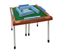 ZythrXLate Folding Mahjong Table Mini Mahjong Set with Folding Table Portable Mah Jong Game For Travel Family Leisure Time Entertainment Accessories
