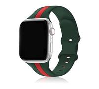 ZythrXLate Silicone Band for Sport Rubber Watch Band Strap Waterproof Replacement for Men Women Soft Watch Bands Loop for Watches, Bracelets(38MM 40MM 41MM)
