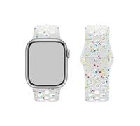 ZythrXLate Silicone Watch Strap 49MM Sports Rubber 45MM 44MM 42MM 41MM Waterproof Straps with Clasp Replacement for Men Women for Watches, Bracelets(White,38mm-40mm-41mm ML)