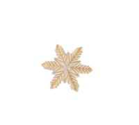 ZythrXLate Snowboard Stomp Pads 2/1PC 3D Snowflake Snowboarding Stomp Pad Accessory Anti Slip PVC Material for Improving Skid Resistance(Golden,2PCS)