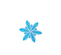 ZythrXLate Snowboard Stomp Pads 2/1PC 3D Snowflake Snowboarding Stomp Pad Accessory Anti Slip PVC Material for Improving Skid Resistance(Blue,1PC)