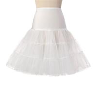 ZythrXLate Tutu Retro Underskirt Petticoat Fancy Net for Weddings, Parties(Color4,XL)