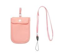 ZythrXLate Undercover Hidden Bra Wallet RFID-Blocking Hidden Bra Wallet with Adjustable Elastic Strap Ultra-Thin Money Pouch Invisible Secret Pocket Women for Cards Cash and Phone(Pink)