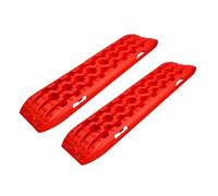 ZythrXLate Vehicle Recovery Tracks 10T Recovery Track Offroad Snow Sand Track Mud Trax Self Rescue Anti Skiding Plate Muddy Sand Traction Assistance Escape Board(Red)