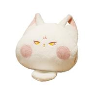 ZythrXLate Warm Hand Pillow Cartoon Plush Hand Warmer Toys Stuffed Soft Animal Pillow Bunny Fox Shark Doll Sofa Office Nap Girl(White fox)