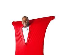 ZYUBOESO Compression Sock with Snug Sensory Sack Body Sock Calming Therapy Blanket Stress Relief Anxiety Autism ADHD ADD Tactile Items for Therapeutic Play(Red,L/Large)