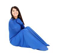 ZYUBOESO Relaxing Sensory Toys socks processing disorders Body Wrap to Relieve Stress Anxiety Autism ADHD ADD Tactile Items for Therapeutic Play(Sky blue,M/Medium)