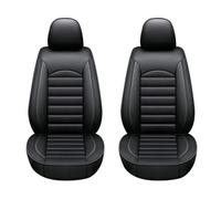 zyver 2pc Universal PU Leather Front Car Seat Covers for Vauxha Adam Agila Ampera Astra Astra VAN Combo Corsa VAN Corsa-e Grandland X Insignia Meriva Tigra Vectra Viva Zafira Tourer (for Vauxhall)