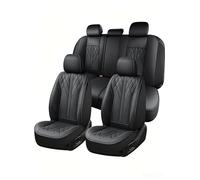 zyver Waterproof Artificial Leather Car Seat Covers Full Set For Vauxhall