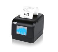 ZYWELL Thermal Receipt Printer, ZY908 Pos Printer, 80mm Direct Thermal, USB Ethernet Port, Support Windows/Mac/Android