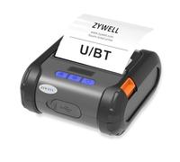 ZYWELL ZM04WD Label Maker linerless Printing Without Backing Paper, Receipt Print & Label Print Two-in-One 58mm/80mm Bluetooth Printer,Mini Wireless Thermal Printer Use for Business