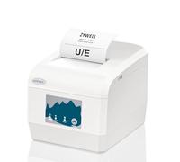 ZYWELL ZY908 Thermal Receipt Printer Works with Square Mac Linux with LAN Interface, Auto-Cutter 80mm LAN Receipt Printer Use for Small Business/Restaurant (White)