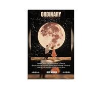 ZYWPRINT Alex Warren-Ordinary Poster Pop Music Album Cover Canvas Posters Hit Aesthetic Wall Art Printings for Bedroom Decoration 16x24inch(40x60cm) Unframe