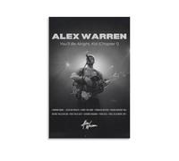 ZYWPRINT Alex Warren Poster Pop Music Album Cover Canvas Posters Hit Aesthetic Wall Art Printings for Bedroom Decoration 12x18inch(30x45cm) Unframe