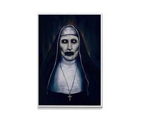 ZYWPRINT The Nun Poster, Classic Horror Moive Canvas Posters Hit Aesthetic Wall Art Printings for Bedroom Decoration 12x18inch(30x45cm) Unframe