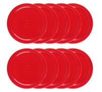 ZYWQ Air Hockey Set - 2 Air Hockey Pushers & 4 Pucks for Mini Tables | Replacement Accessories (Pucks)