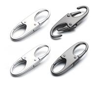 ZYWQ Zipper Lock Clips, 4 PCS Zipper Clips Anti Theft - Keep The Zipper Closed - Zipper Pull Replacement for Traveling Camping