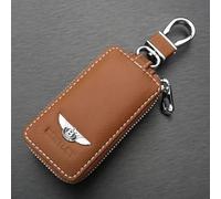 ZYWQSB66 Car Keyring Accessories for Bentley Mulsanne Bentayga Flying Spur Continental Arnage, Car Fob Protector Car Key Holder Car Key Fob Case Metal Hook for Men Women,A