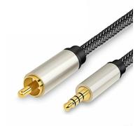 ZYWUOY 2Pcs Digital Audio Coaxial Cables, Coaxial Audio/Video Cable Stereo SPDIF RCA To 3.5mm JacK Male For HDTV