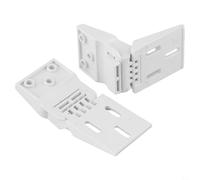 ZYWUOY 2Pcs Freezer Plastic Hinge, ABS Chest Freezer Counterbalance Hinge, For Haier Freezer 3 Holes Folding Freezer Door Hinge