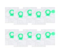 ZYWUOY 4/10 Pack Vacuum Bags for SEBO Airbelt D2 with Filter Cap, 4-Layer Non-Woven Replacement Bags Compatible with D2 Total Storm T, Part 8120ER