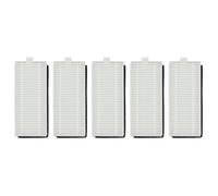 ZYWUOY 5pcs Replacement Filter Kit for ROPVACNIC A1 Robot Vacuum Cleaner, High-Efficiency Filter Paper Accessories, Easy Install, White