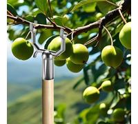 ZYWUOY 8pcs Tree Branch Support Kit, Adjustable Aluminum Alloy Y-Shaped Crutch for Fruit Trees Vines Gardens, Fits Stakes up to 0.7 Inch Diameter