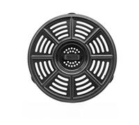 ZYWUOY Air Fryer Crisper Plate, Non-Stick Carbon Steel Grill Tray with Handle for AF100, AF150, FD401, OP300, OP500, 8.19 Inch Black Basket Insert