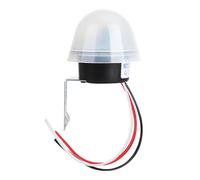 ZYWUOY AS-20 Automatic Light Control Switch, AC 220V 10A Photo Sensor with Delay Anti-Interference for Street Garden Highway Lights, Outdoor Dusk to Dawn Controller