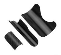 ZYWUOY Bike Chain Stay Protector Set, 3PCS For Brompton Folding Bike Rear Fork Cover BB Cover Ultralight Carbon Fiber Material Cover(3PCS alloy)